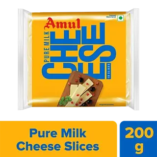 Amul Processed Cheese Slices 20 Gm