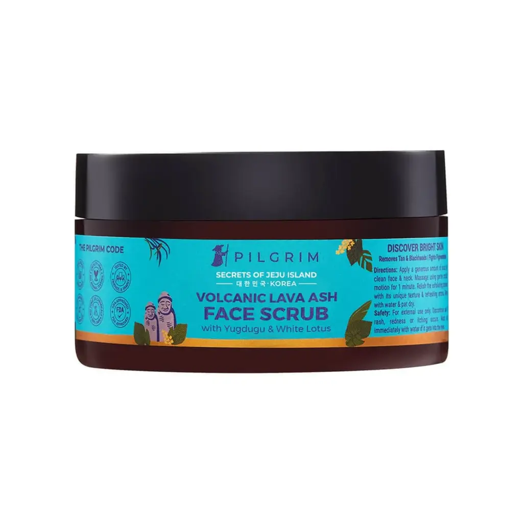 Vocanic Lava Ash Face Scrub 100Gm