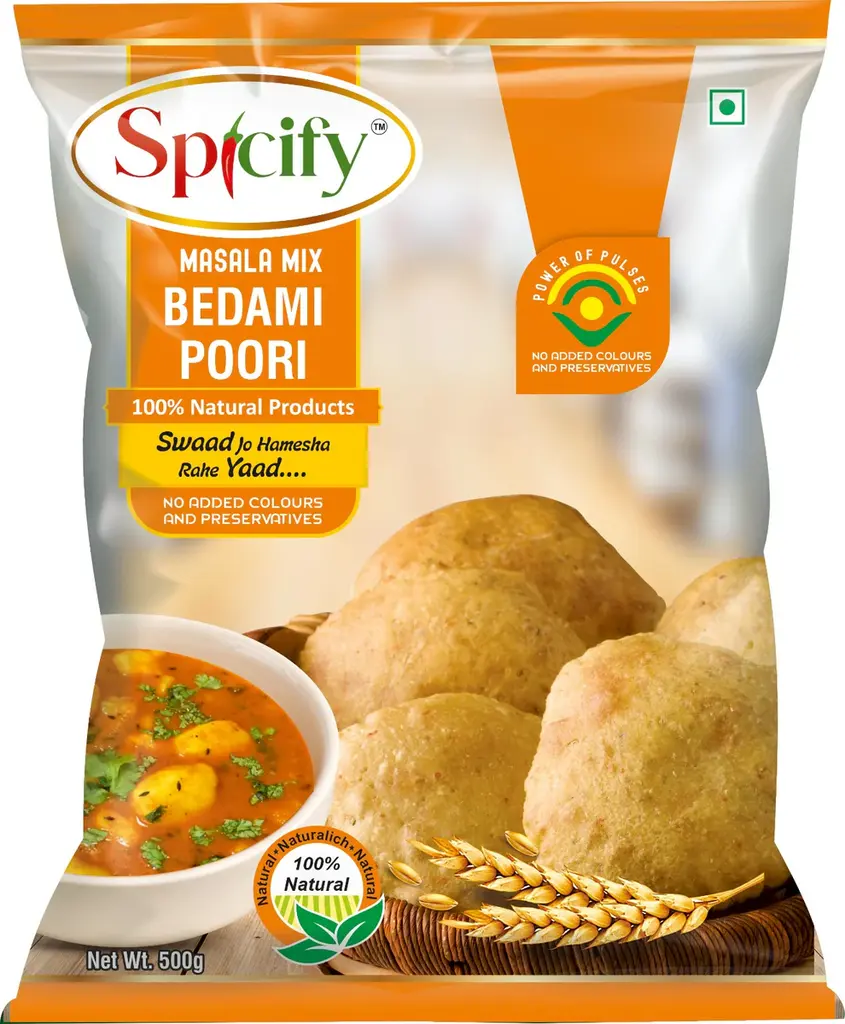 Bedmi Puri Mix 500Gm