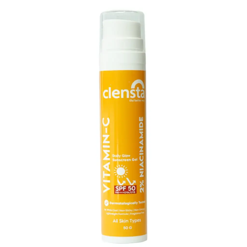 Vitamin C Daily Glow Sunscreen Gel Spf 50+++ Uva/Uvb 50Gm