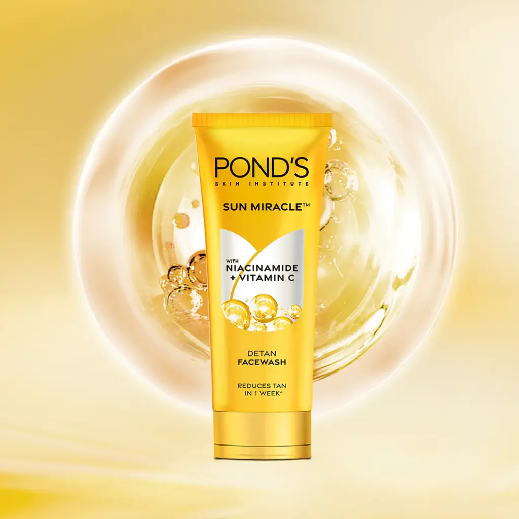 Pond'S Detan Vitamin C Niacinamide Facewash 100Gm