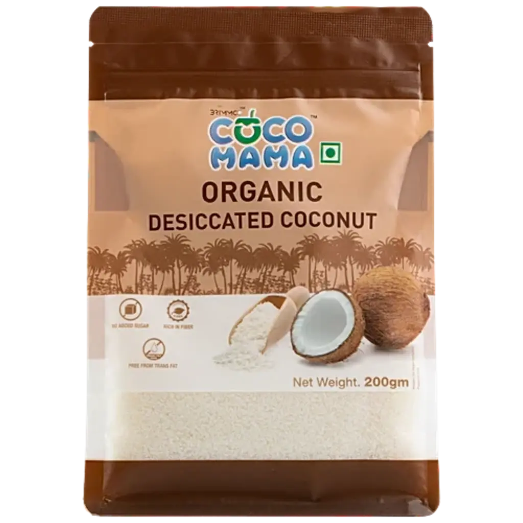 Organic Desiccated Coconut 200Gm