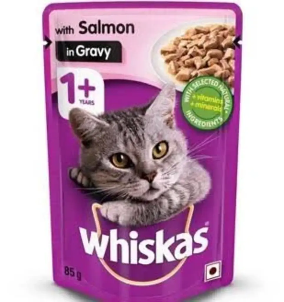 With Salmon In Gravy 1+Yr 85Gm