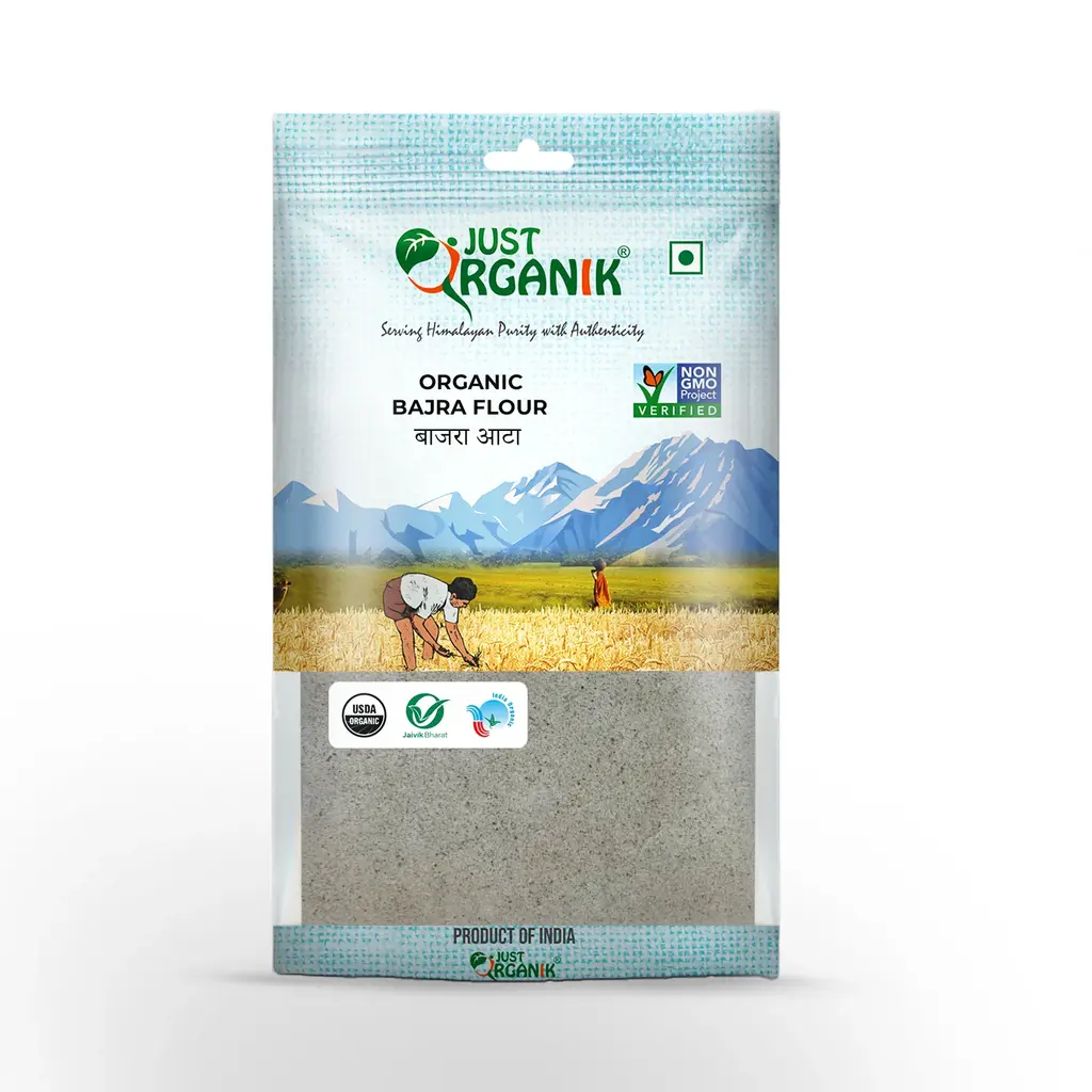 Just Organik Bajra Flour 500Gm