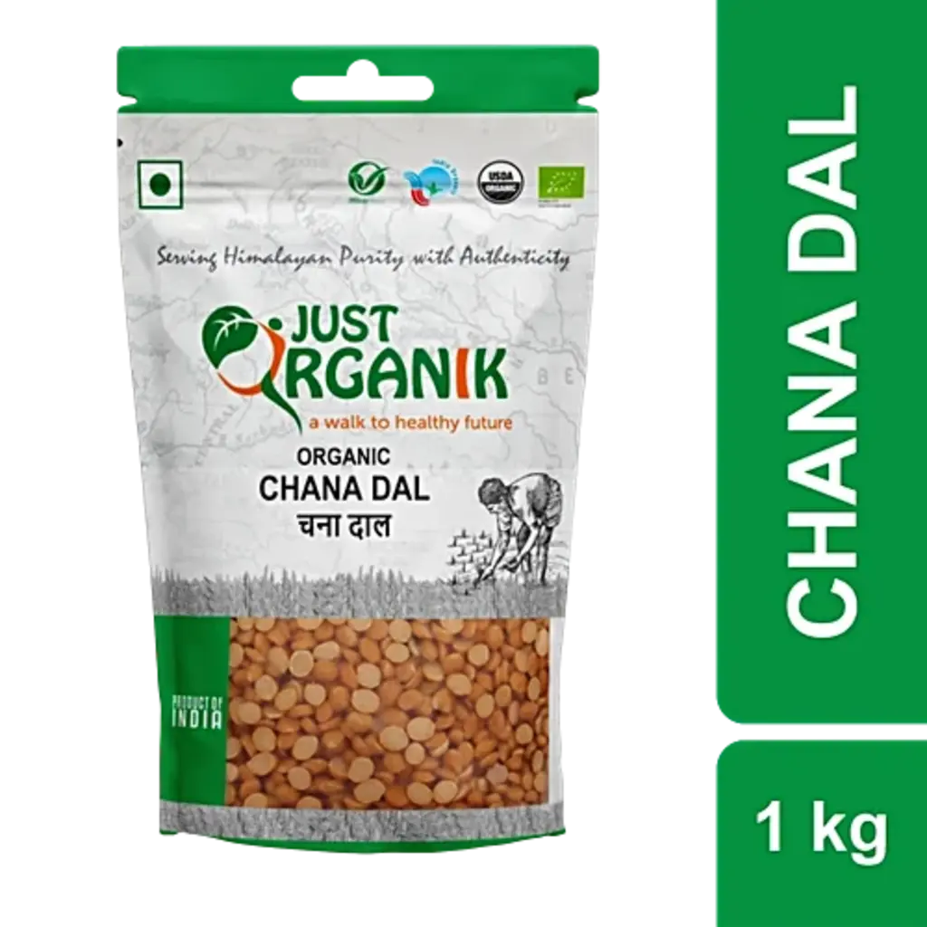 Just Organik Chana Dal 1Kg