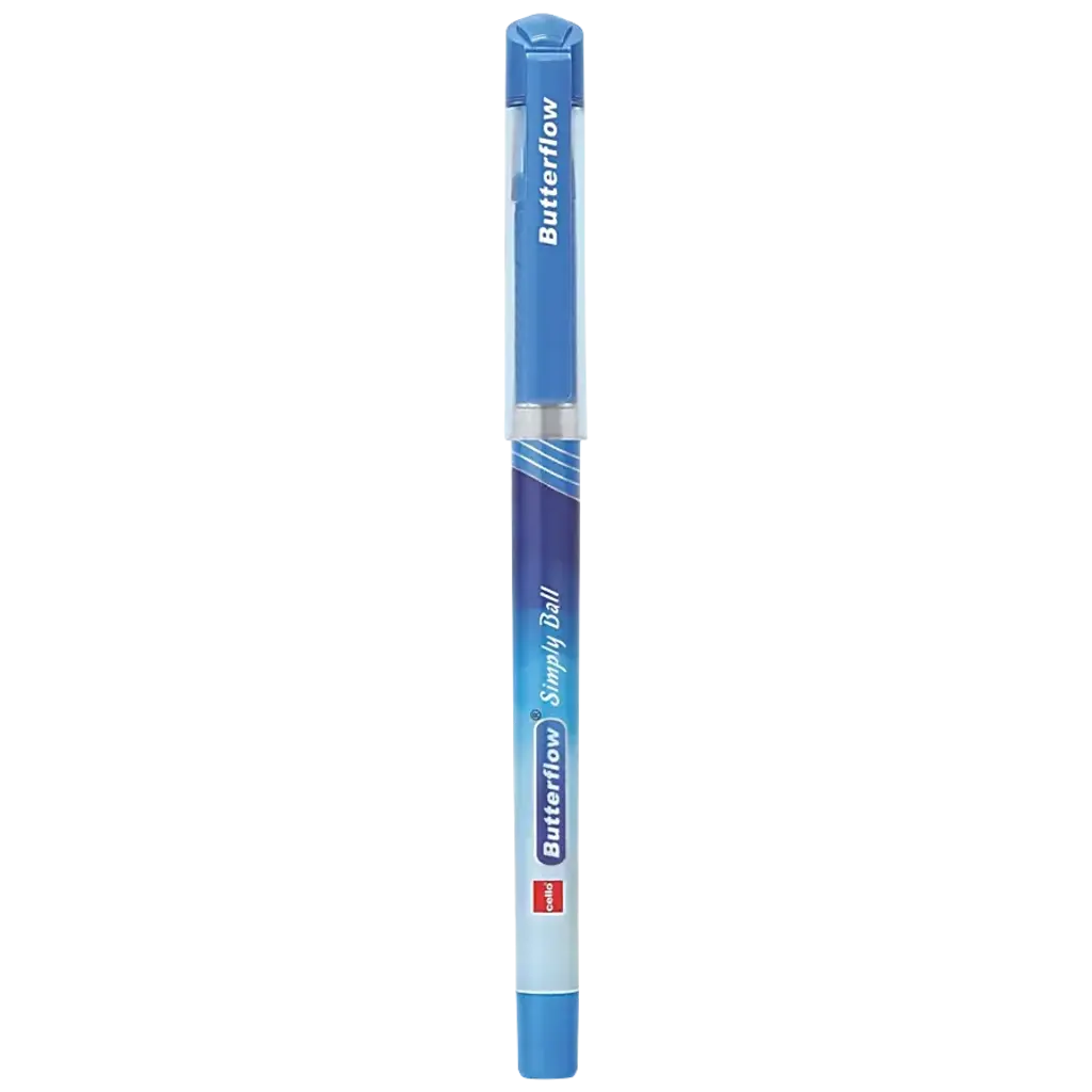 Butterflow Simply Blue Pen