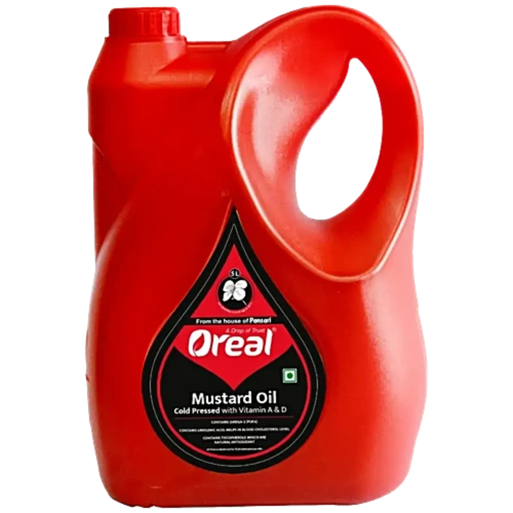 Kacchi Ghani Mustard Oil 5Ltr