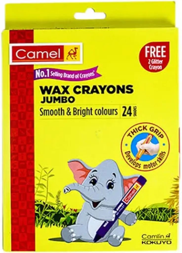 Wax Crayons 24 Colours