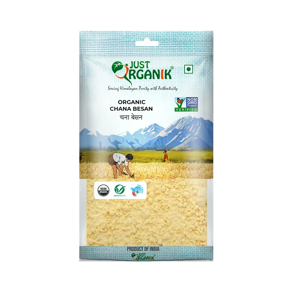 Just Organik Chana Besan 500Gm