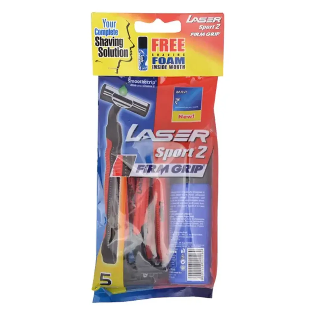 Sport 2 Firm Grip 5Razors