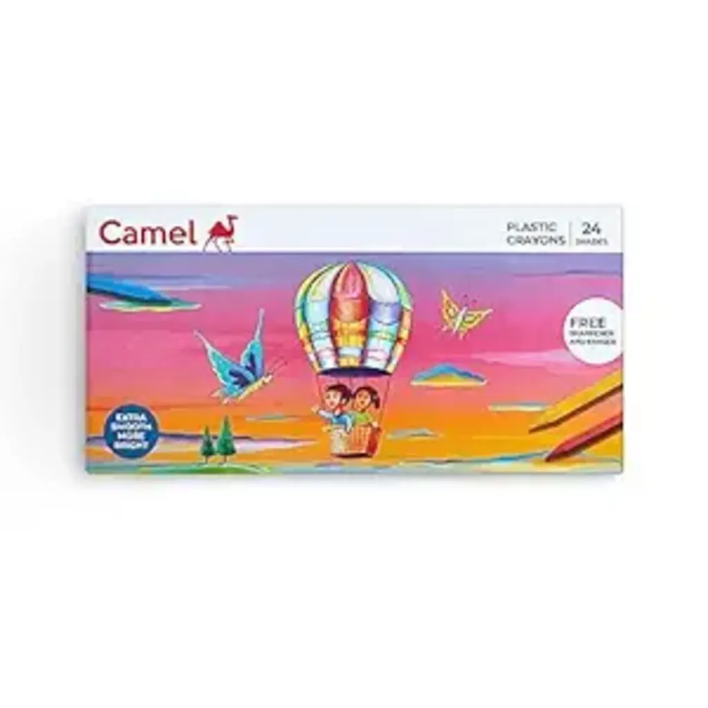 Artica Plastic Crayons 24 Sahdes