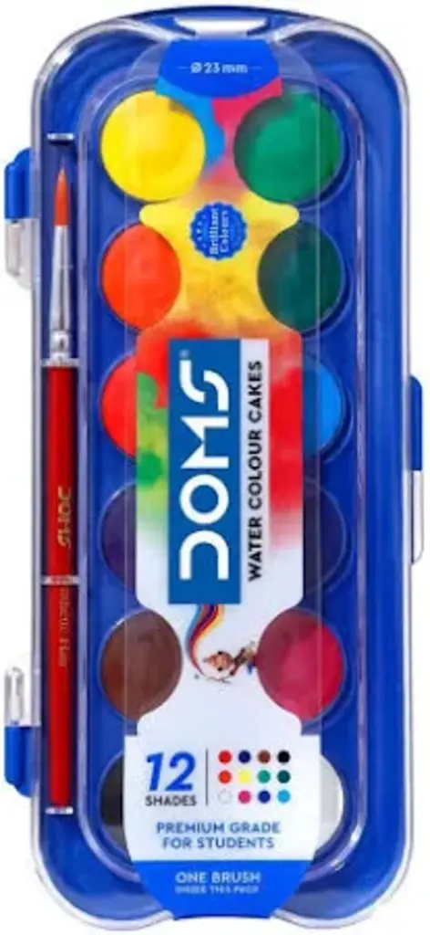 Water Colour Cakes Shaders 12Pcs