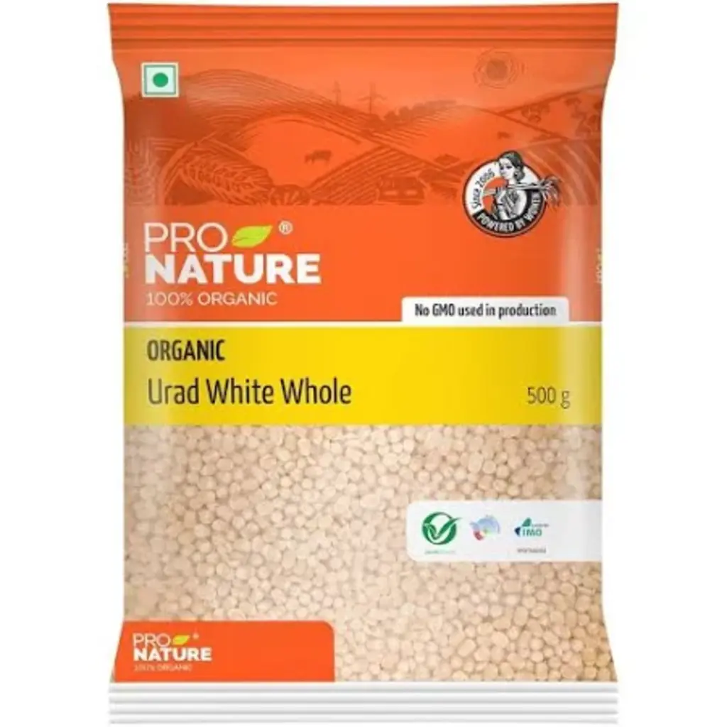 Urad White Whole 500Gm