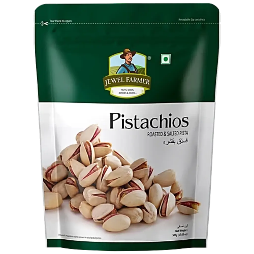 Roasted & Salted Pistachios 500Gm