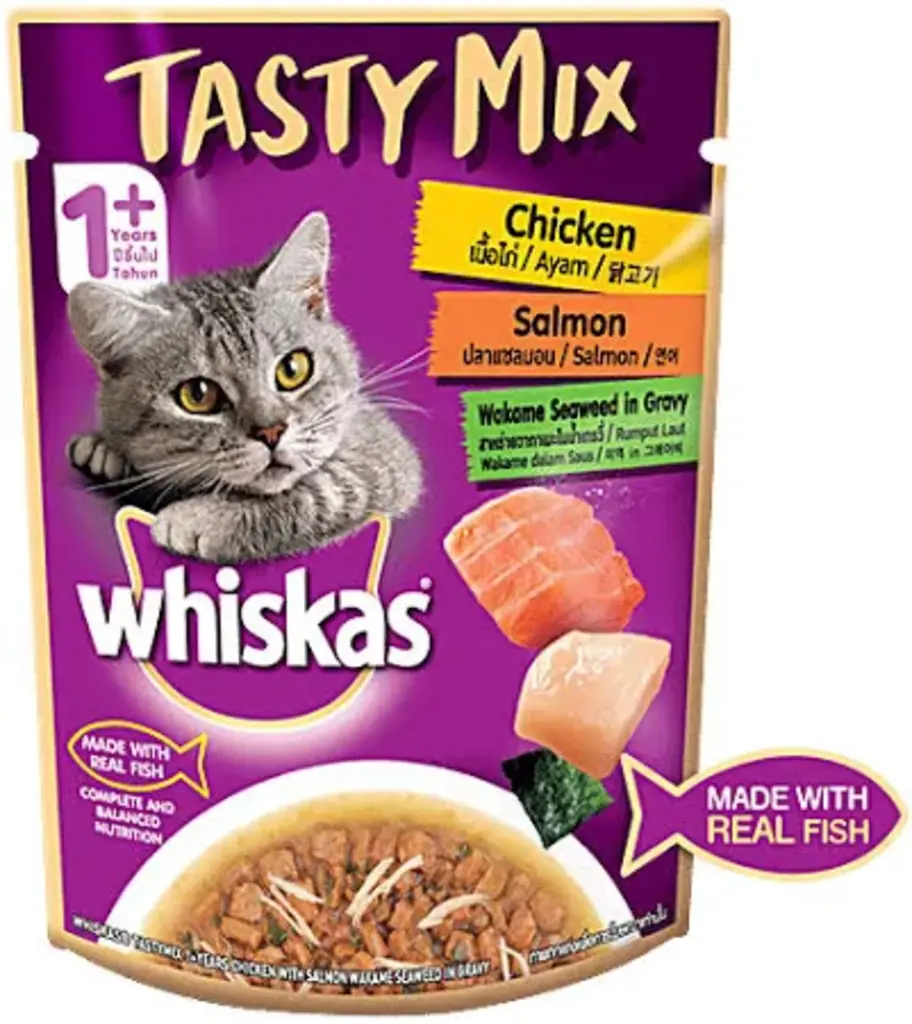 Tasty Mix Chicken Salmon 70Gm