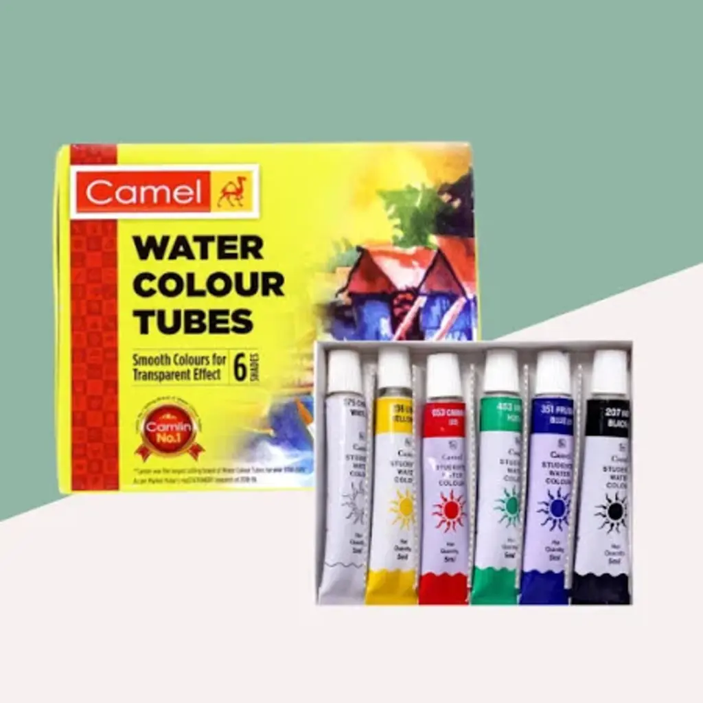 Water Colour Tubes 6 Shades