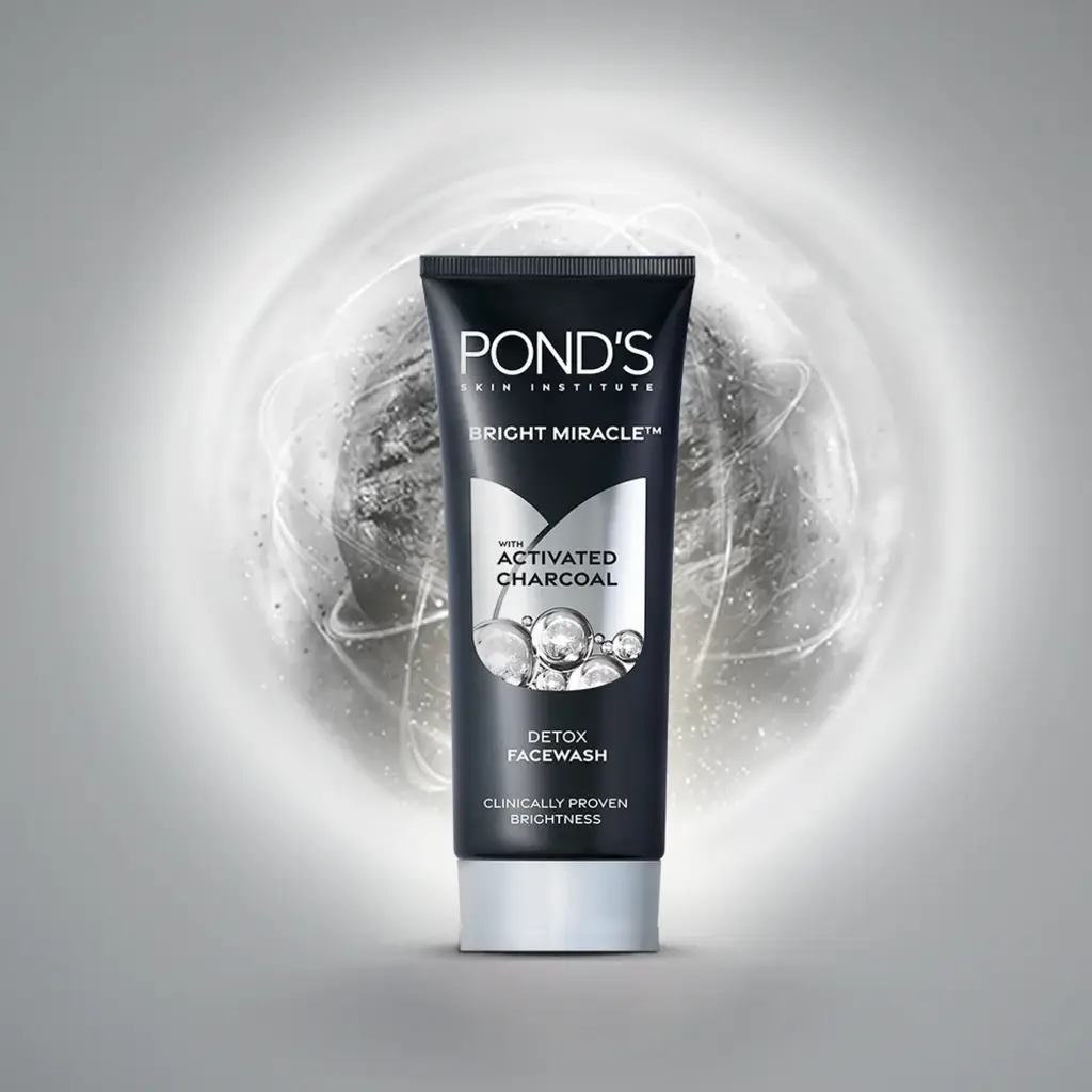 Pond'S Pure Detox Charcoal Face Wash 150Ml