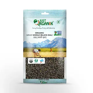Just Organik Urad Whole 500Gm