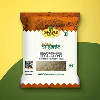 Organic Sulphurless Desi-Khand 800Gm