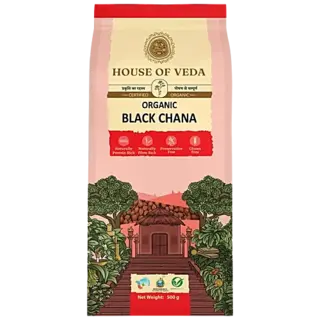Hov Organic Kala Chana 500Gm