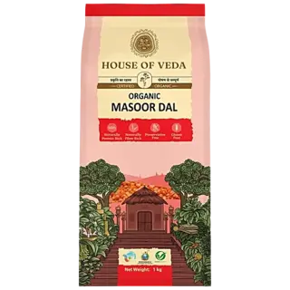 Hov Organic Masoor Dal 1Kg