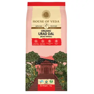 Hov Organic Urad Dal Black Whole 1Kg