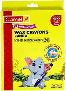 Wax Crayons 24 Colours