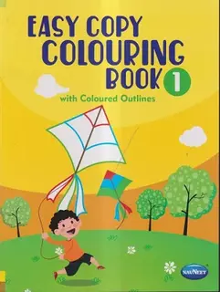 Easy Colouring Book 1