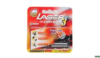 Control 3 Razor With 4 Cartridges