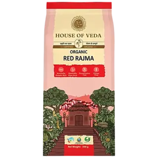 Hov Organic Rajma Red 500Gm