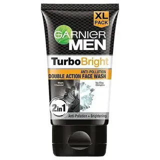 Men Face Wash Turbo Bright Anti Pollution 150Gm