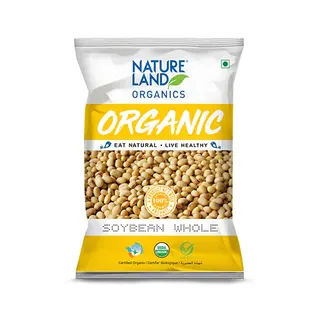 Organic Soybean Whole 500Gm