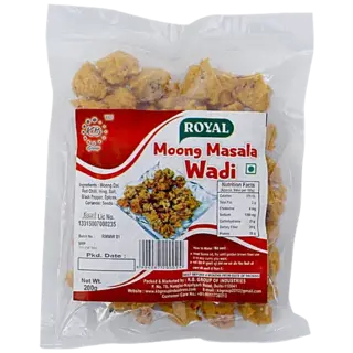 Kb Royal Moong Wadi 200Gm