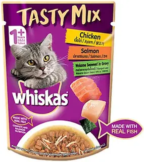 Tasty Mix Chicken Salmon 70Gm