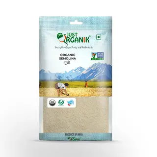 Just Organik Semolina Suji 500Gm