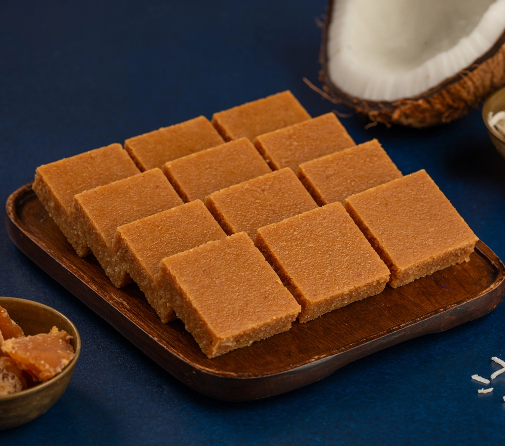 JAGGERY COCONUT MITHAI