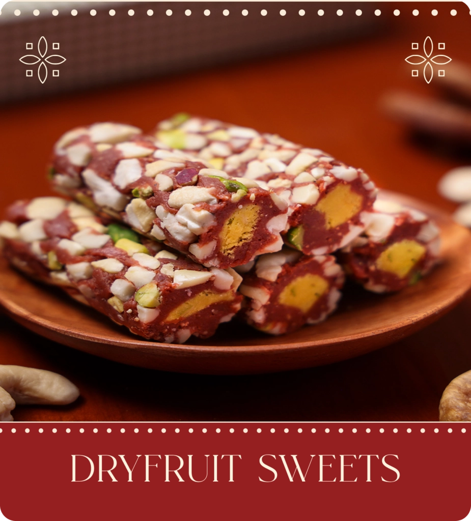 Dryfruit sweets
