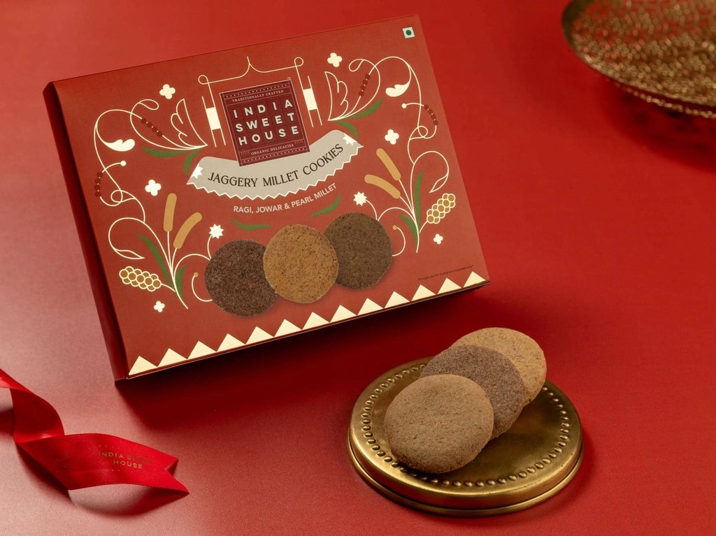 Jaggery Millet Cookies