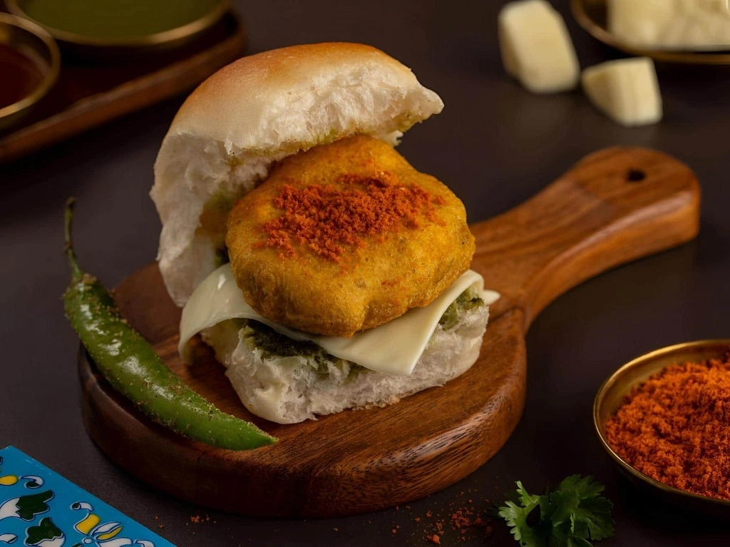 Cheese Vada Pav
