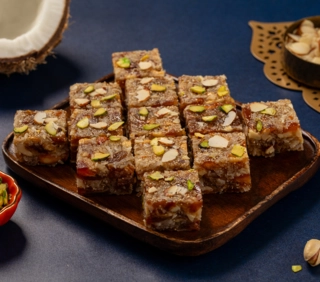 SUGARFREE DRYFRUIT BURFI