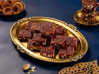 Sugarfree Anjeer Burfi