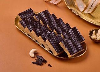 Kaju Chocolate Burfi