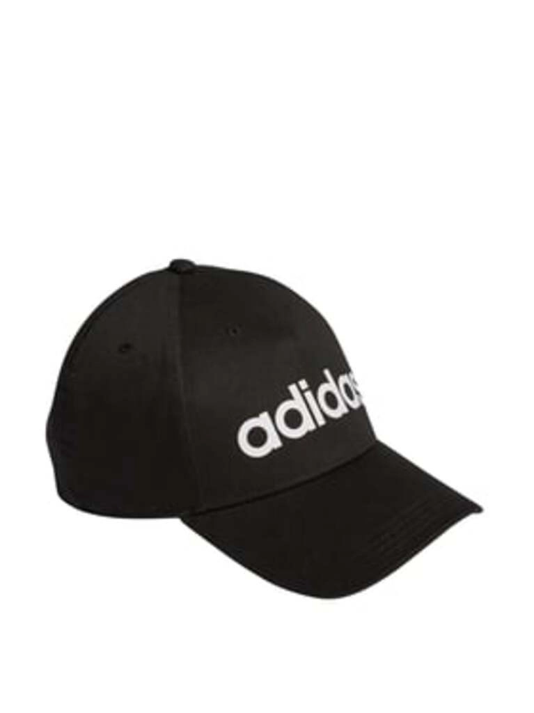 Unisex Black Solid Baseball Cap