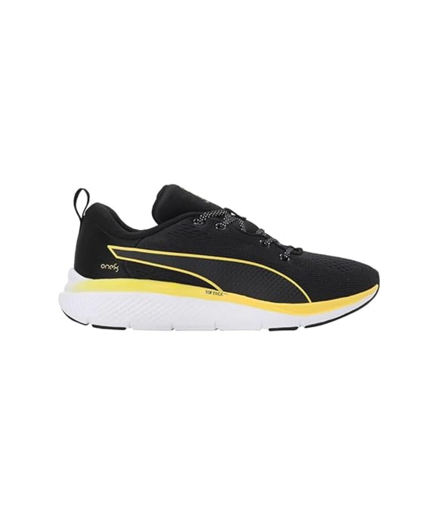 Unisex Black Yellow Blaze Shoes