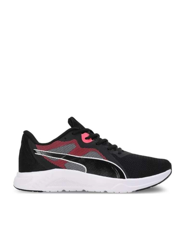 Women's Running Black-Spectra Green-White Shoe's