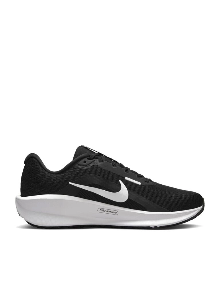 Women's W Downshifter 13 Black, Dark Smoke Gray & White Running Shoes