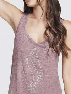 Women Blue Regular Fit Tank Top