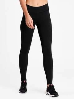 Women's Performance Essentials Black Regular Fit Tights