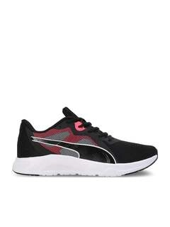 Women's Running Black-Spectra Green-White Shoe's