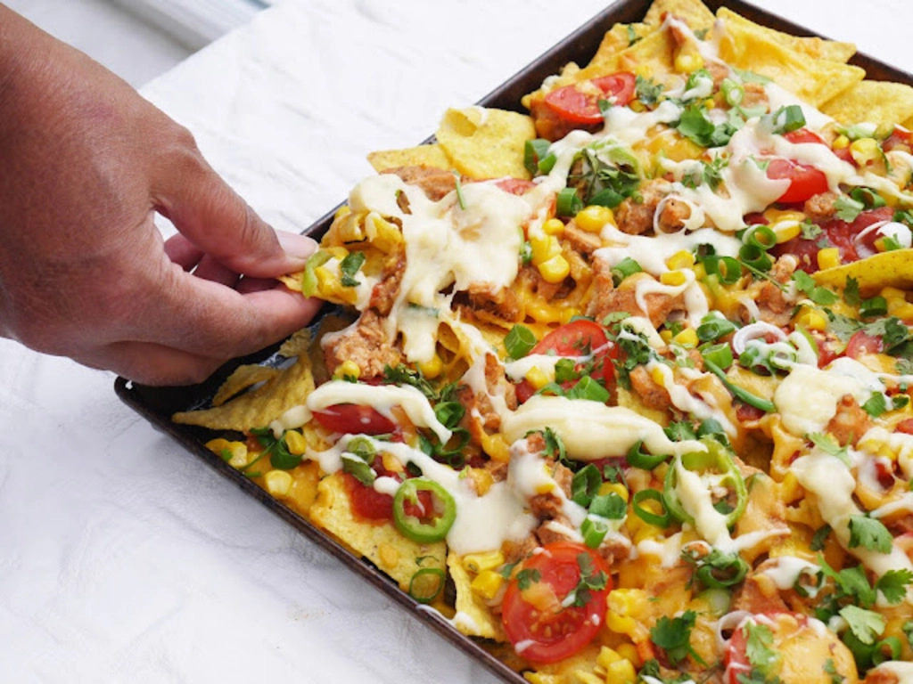 Tandoori Cheese Nachos